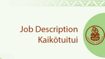 Resource Job Description Kaikotuitui Image