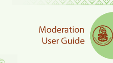 Resource Moderation User guide Image