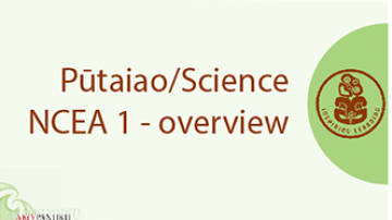 Resource Putaiao Science Overview Kaupae 1 Image